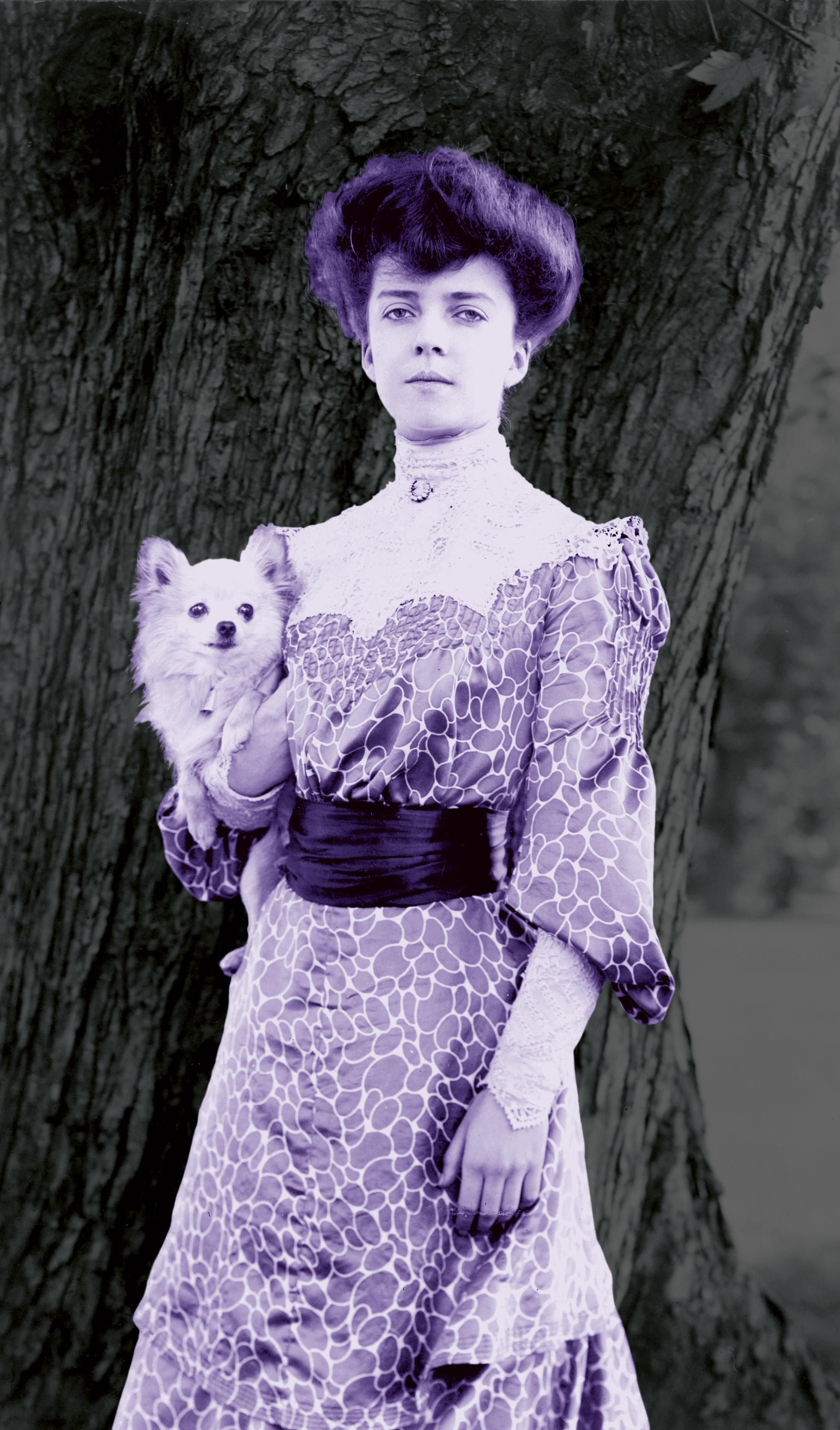 Alice Roosevelt és a kutyája 