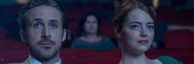Emma Stone és Ryan Gosling a Kaliforniai álom című filmben (2016)