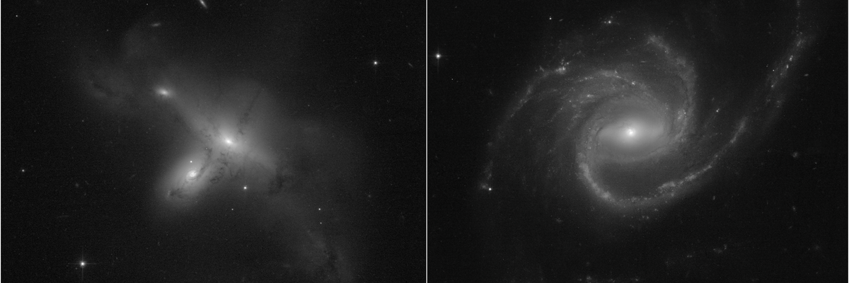 Az újraéledt Hubble már le is fotózott két rejtélyes galaxist