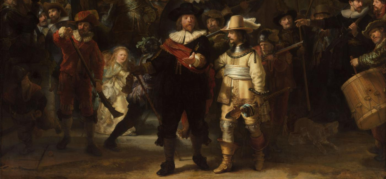 Rembrandt-festmény Éjjeli őrjárat