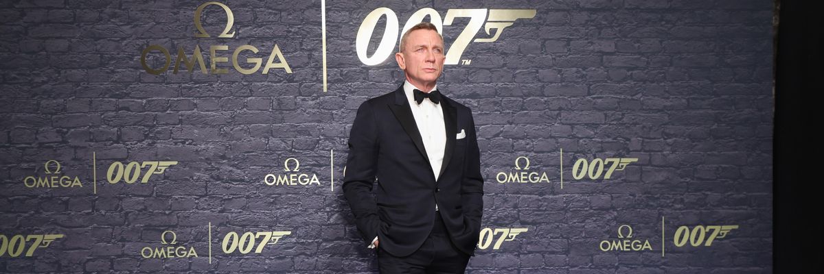 James Bond az Omega rendezvényén.
