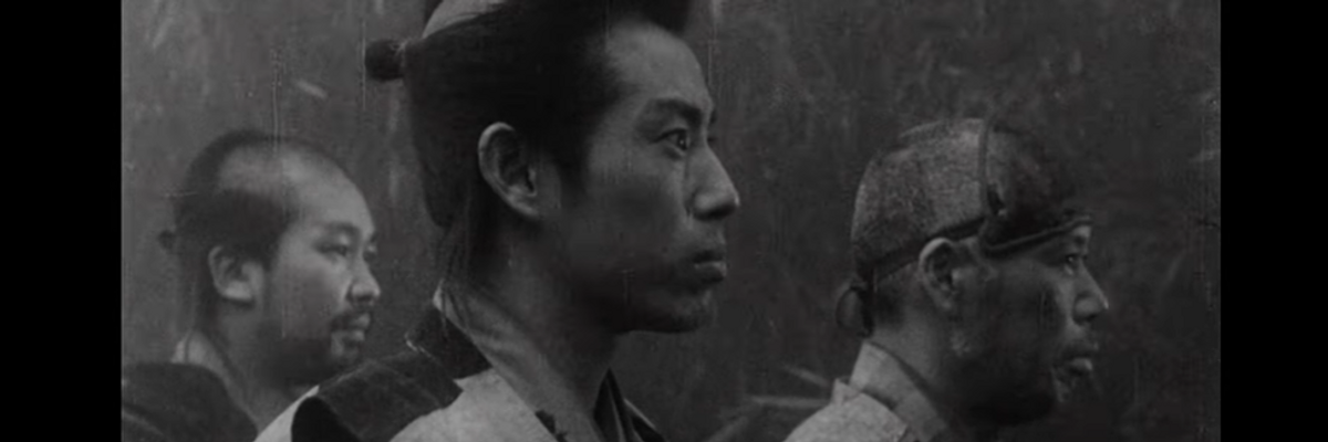 Jelenet A hét szamuráj c. filmből
