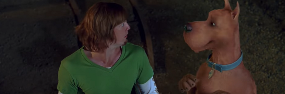 jelenet a Scooby-Doo 2: Szörnyek póráz nélkül c. filmből
