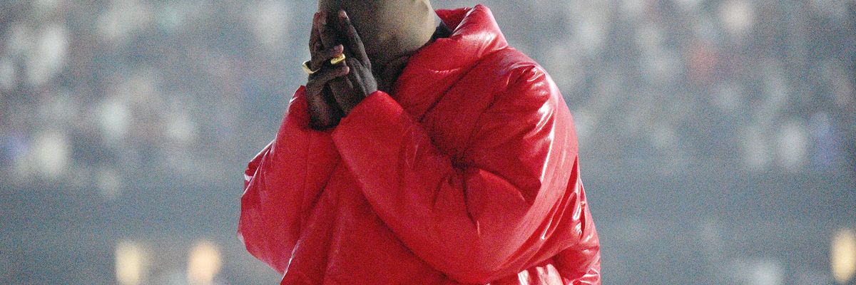 Kanye West a DONDA első premierbuliján