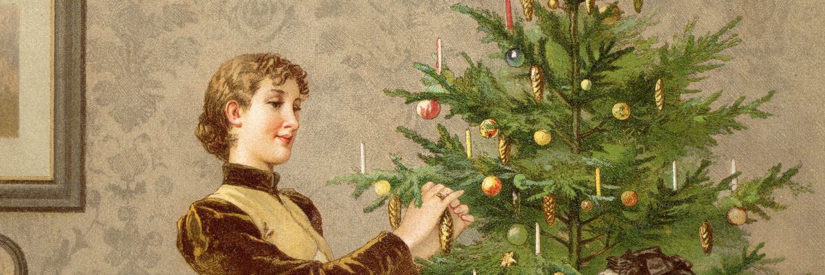 karácsonyfa 1800-as évek