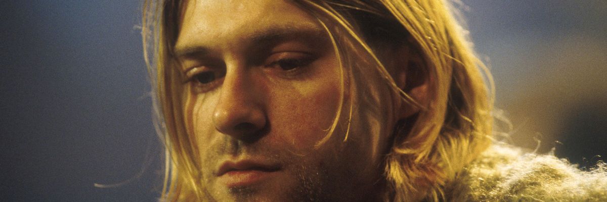 Kurt Cobain szomorú 