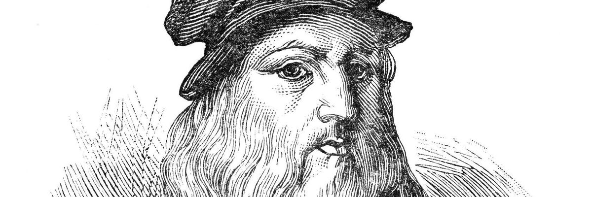 Leonardo da Vinci portréja.