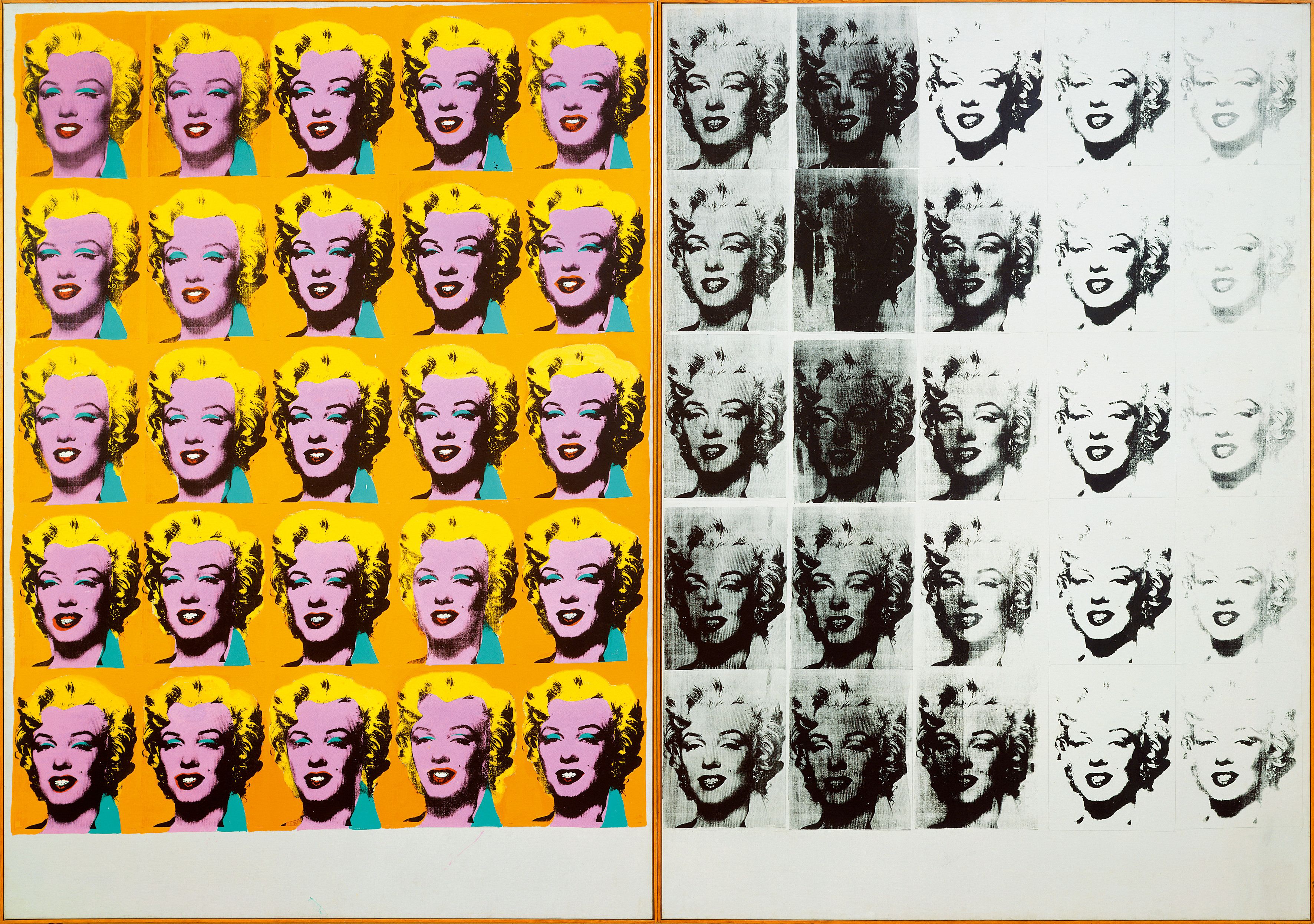 Andy Warhol: Marilyn-diptichon, 1962