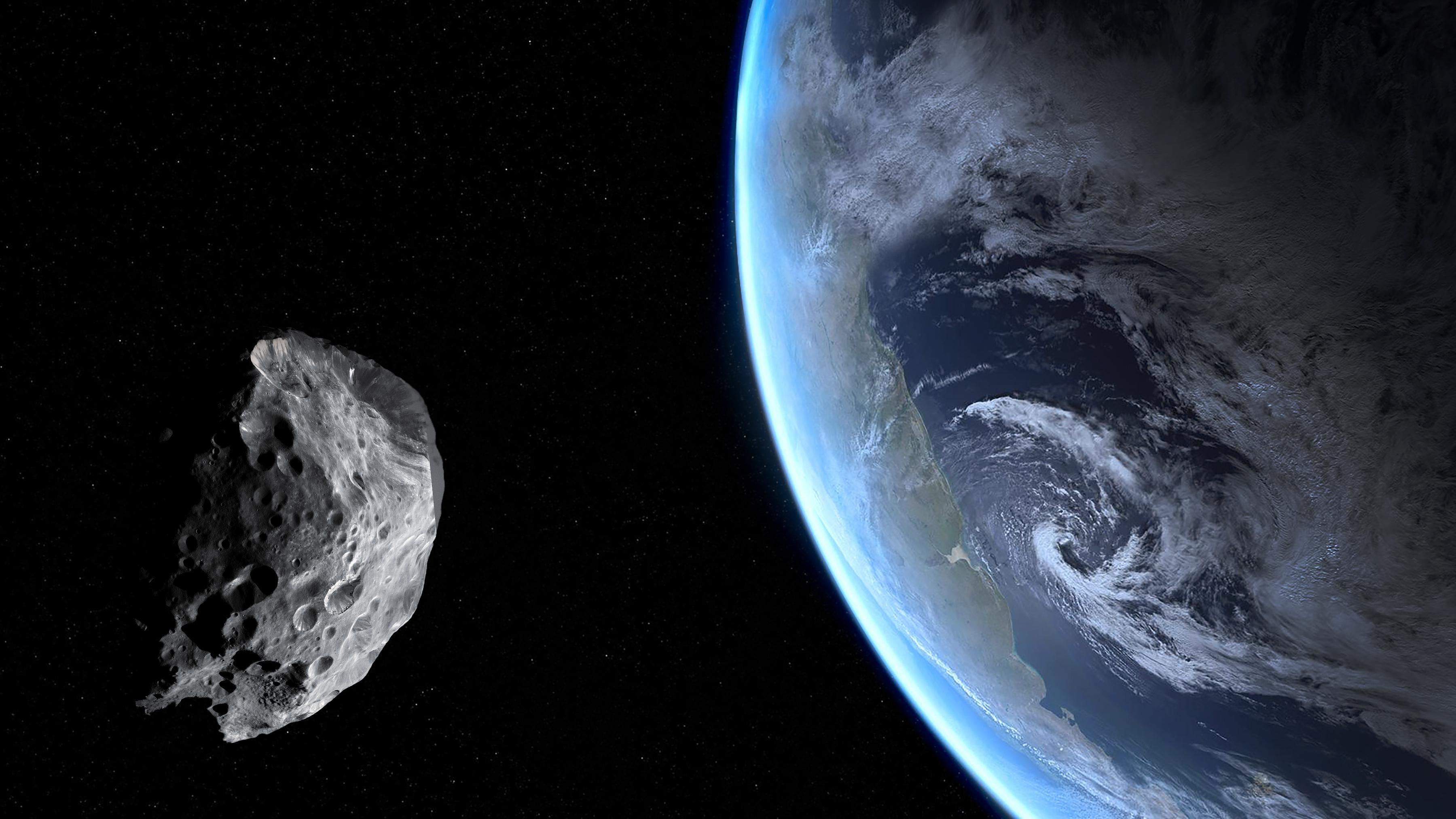aszteroida a föld mellett 
