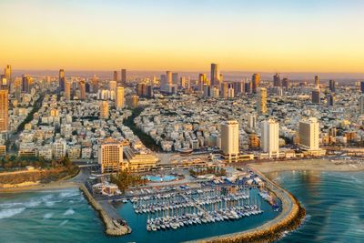 Tel-Aviv tengerpart 