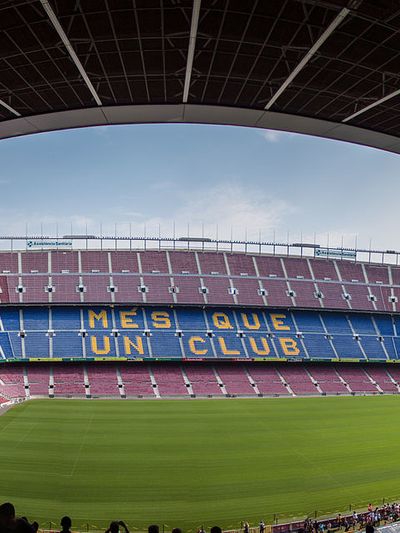 A Barcelona futballcsapat stadionja