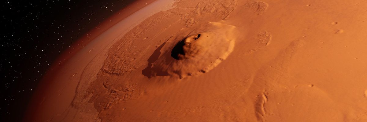 Mars vulkán