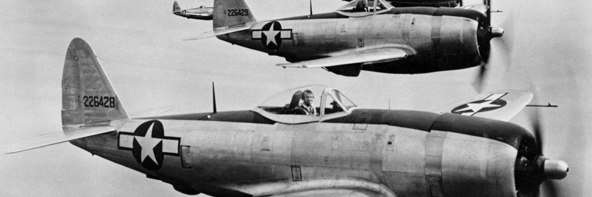 második világháborús amerikai vadászgépek