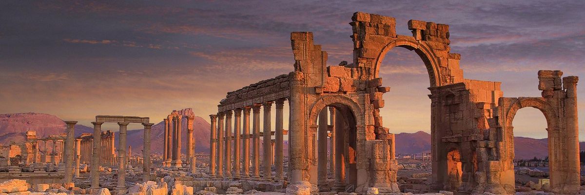 Palmüra városa.