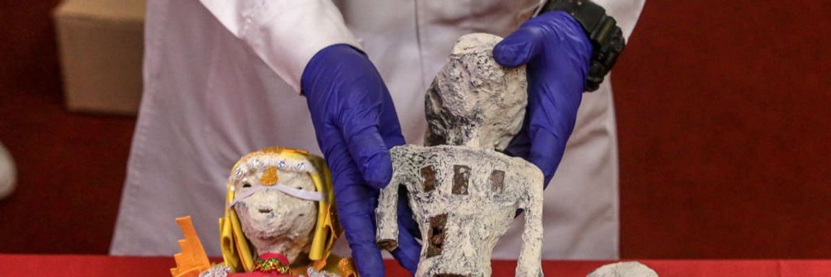 Peruban talált múmiák