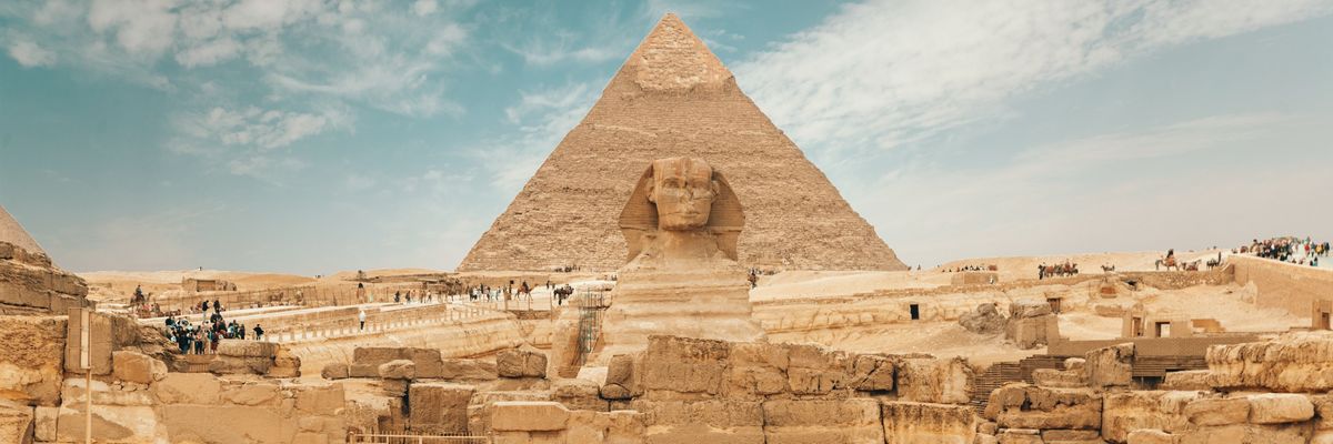 Piramis Egyiptomban.