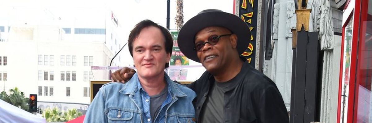 Quentin Tarantino és Sameul L. Jackson