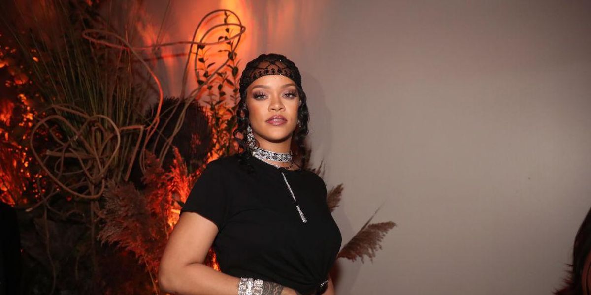 Rihanna a MET-gálán.