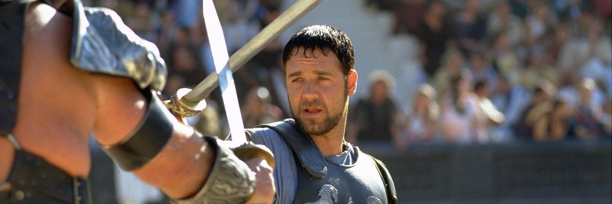 Russell Crowe a Gladiátorban