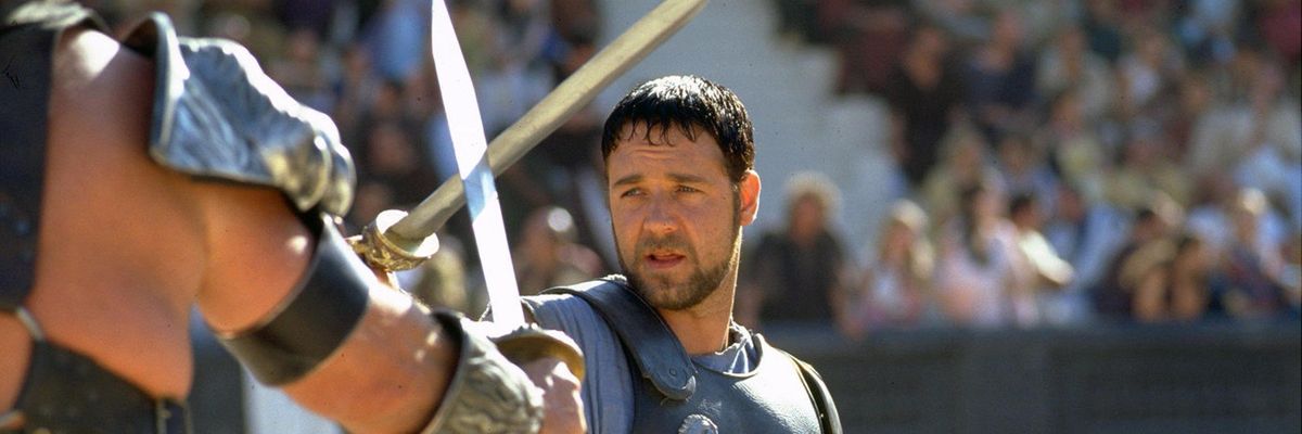 Russell Crowe a Gladiátorban