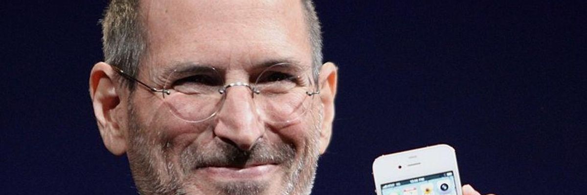 Steve Jobs telefonnal