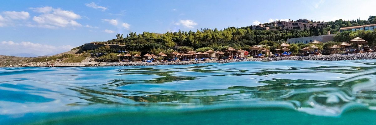strand Kréta szigetén