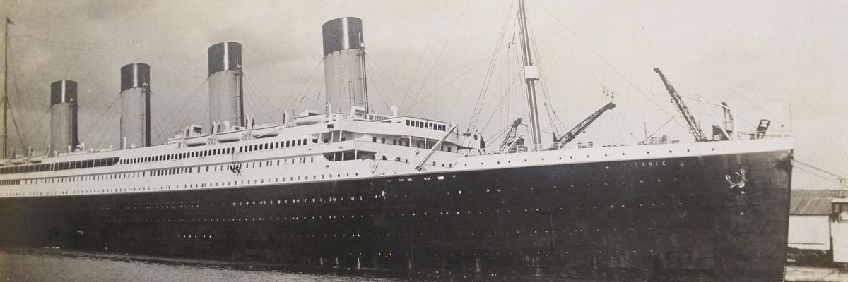 Titanic az indulása előtt