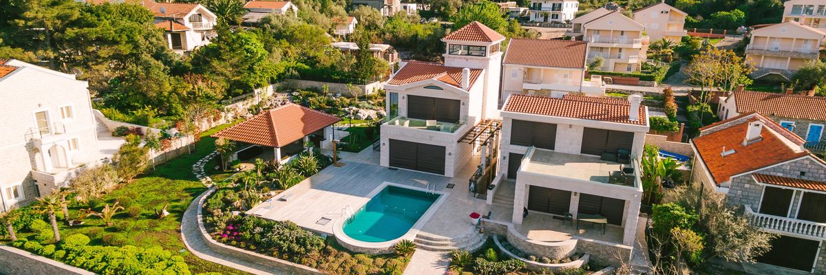 Villa az Adriai-tengeren