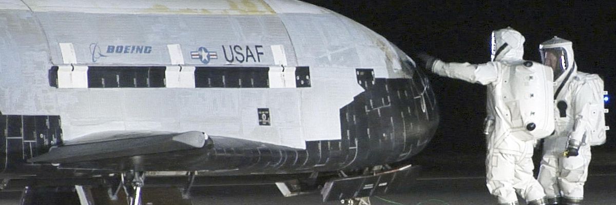  X-37B űrrepülőgép NASA Kennedy Űrállomás