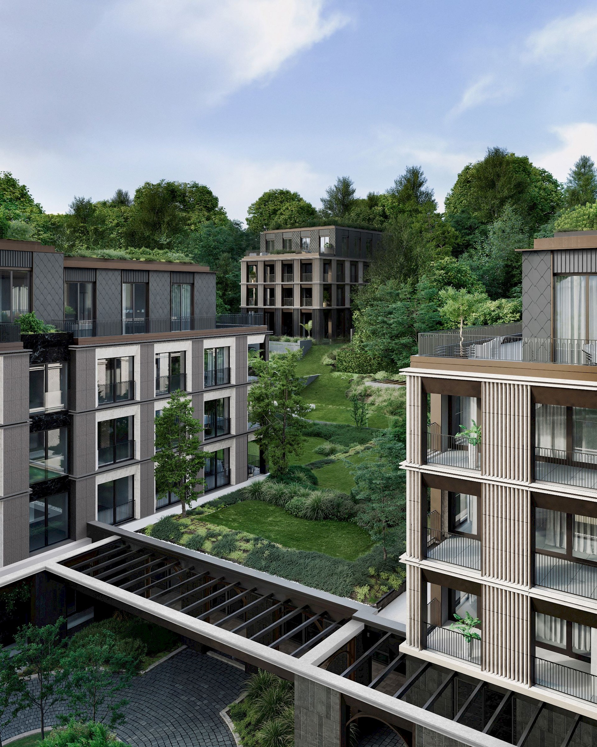 Rejtett oázis-otthonok a Gellért-hegy lábánál: elindult a Gellért Verdant Residences értékesítése
