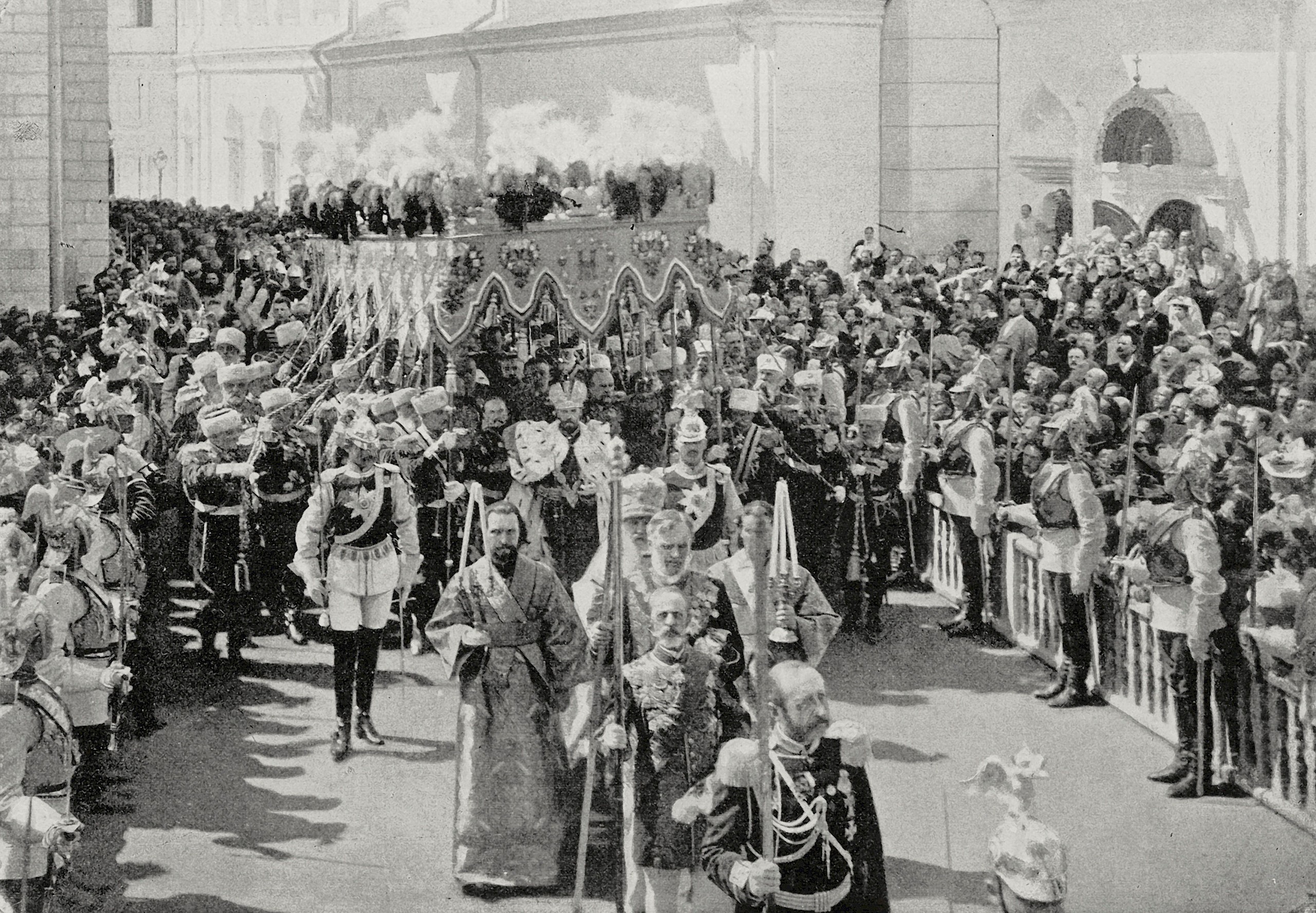 II. Miklós koronázási ünnepségén közel 1400 ember halt meg a tömegben