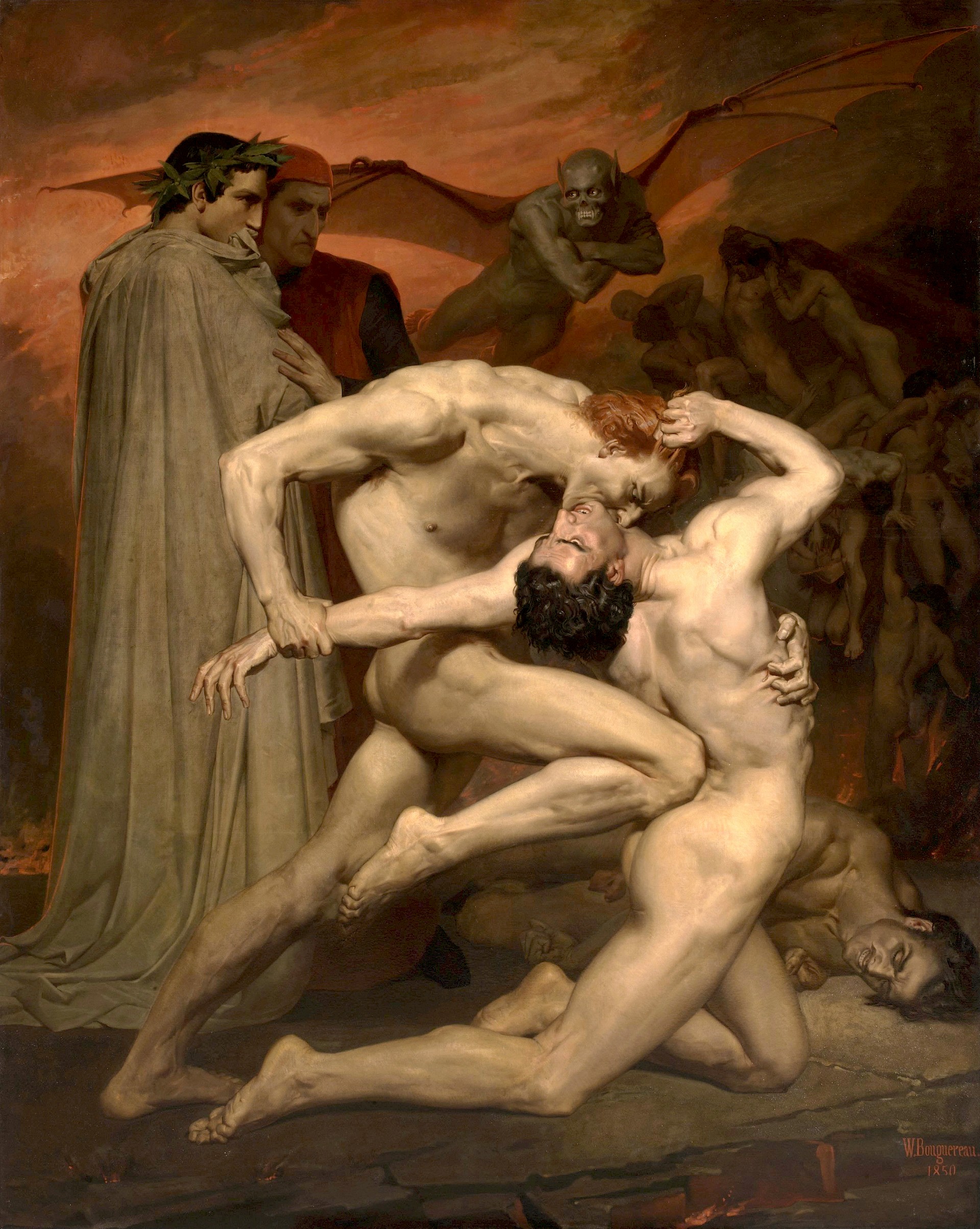 Kannibalizmus, torz testek és pokol: Bouguereau festménye minden határt átlép