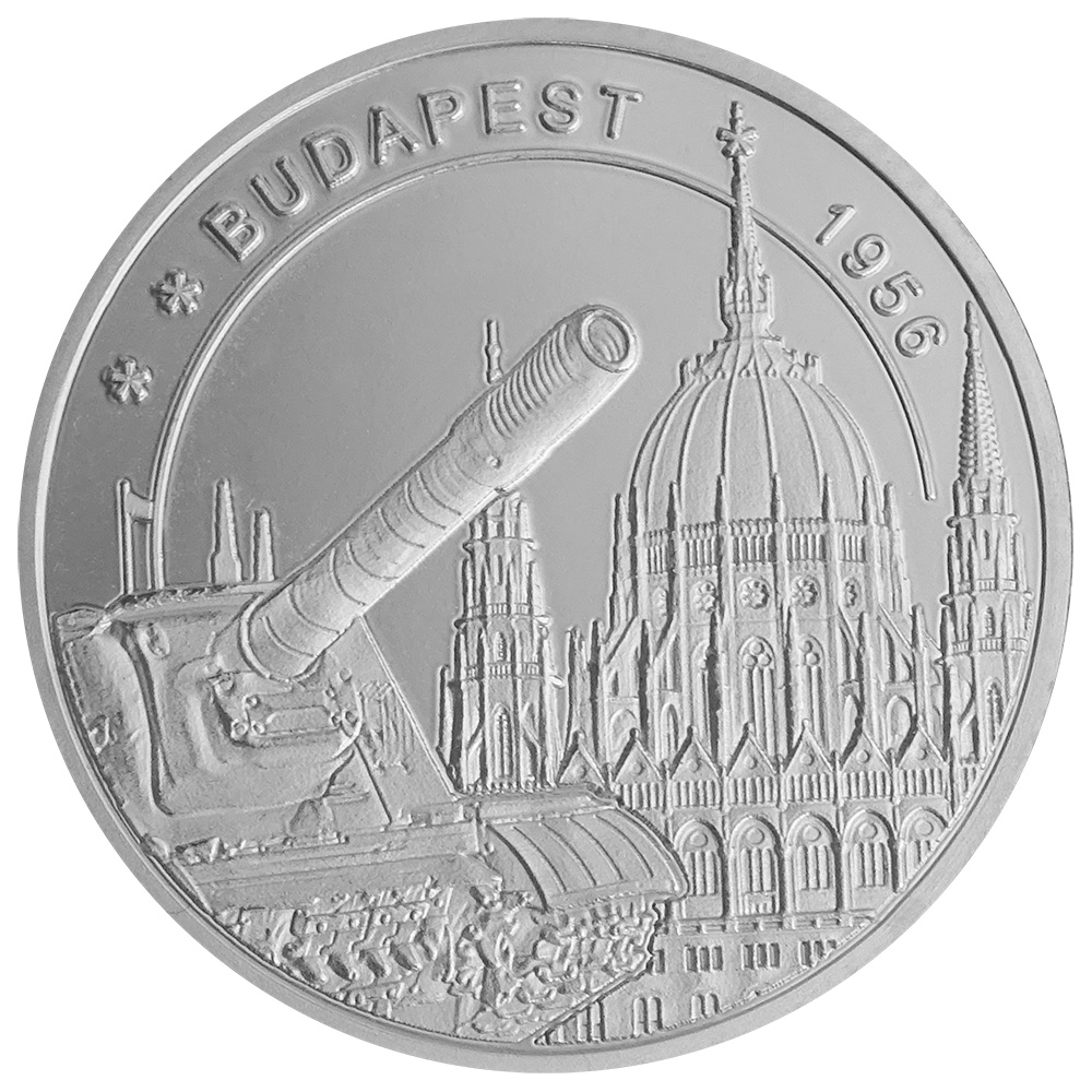 Limitált 1956-os emlékérmek kerültek Budapest kiemelt turisztikai helyszíneire