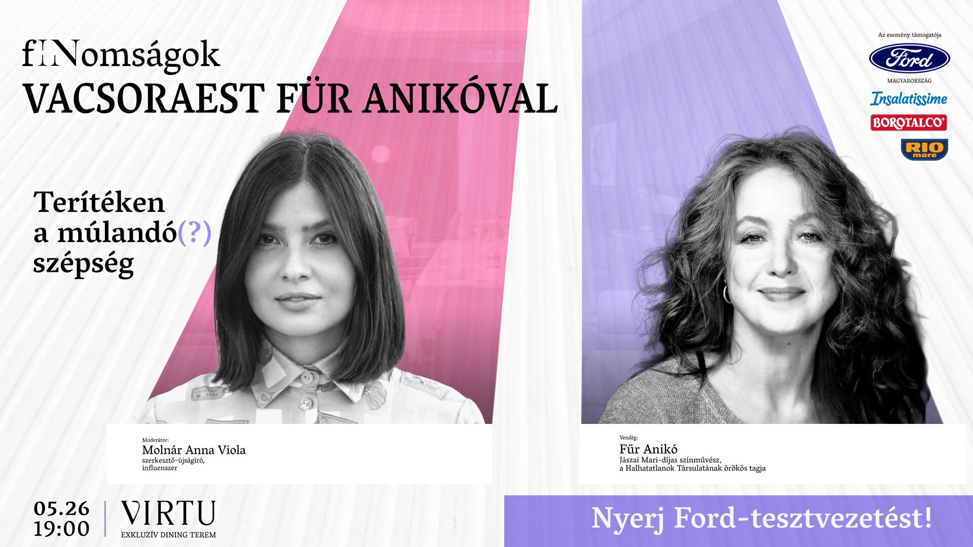 Molnár Anna Viola: Stein Zsófi / Für Anikó: Horváth Judit